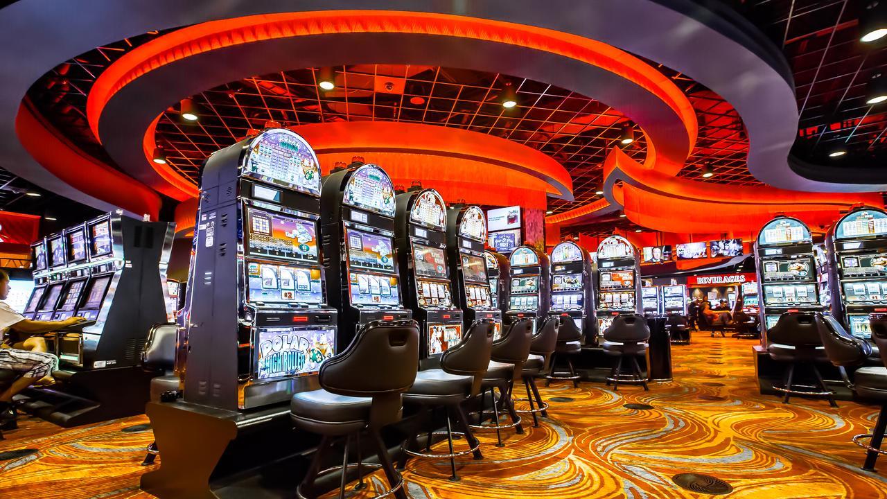 Cherokee Casino Hotel Roland Exteriör bild