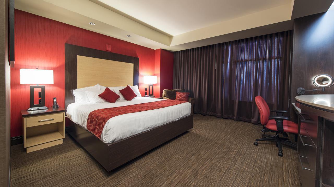 Cherokee Casino Hotel Roland Exteriör bild